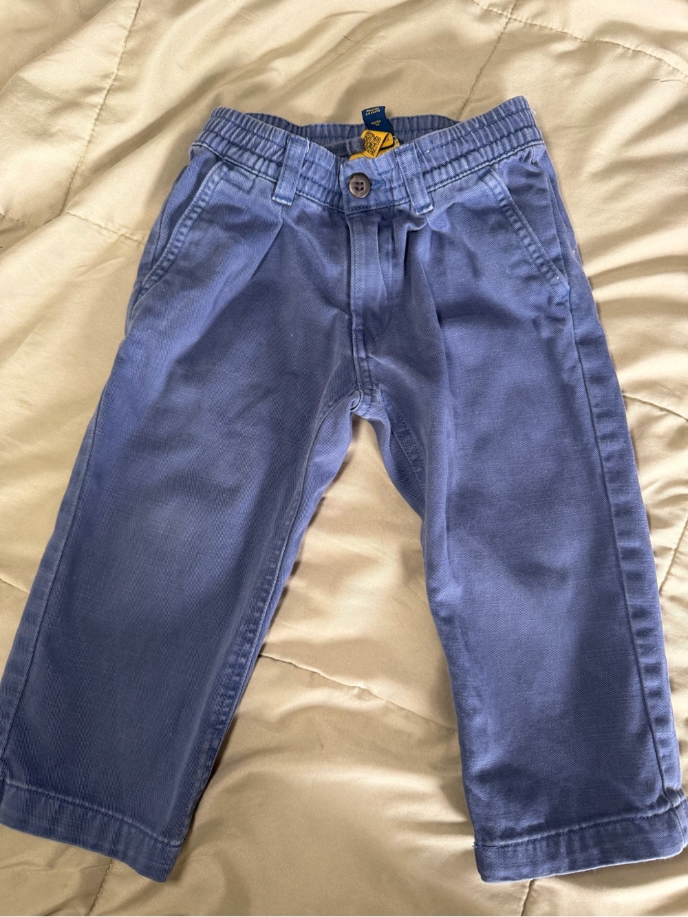 Ralph Lauren Toddler Blue Pull-On Chino Pants